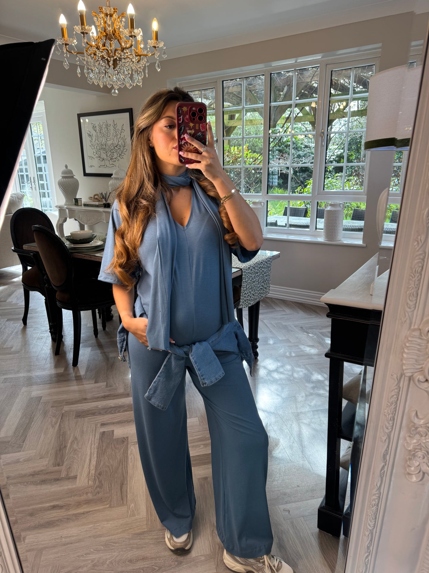 The Jersey Jumpsuit - Denim