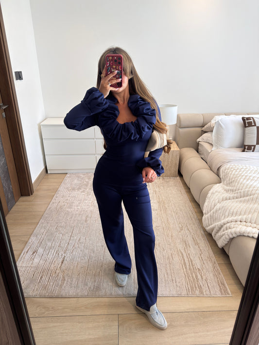 The Soufflé Loungewear - Midnight Navy