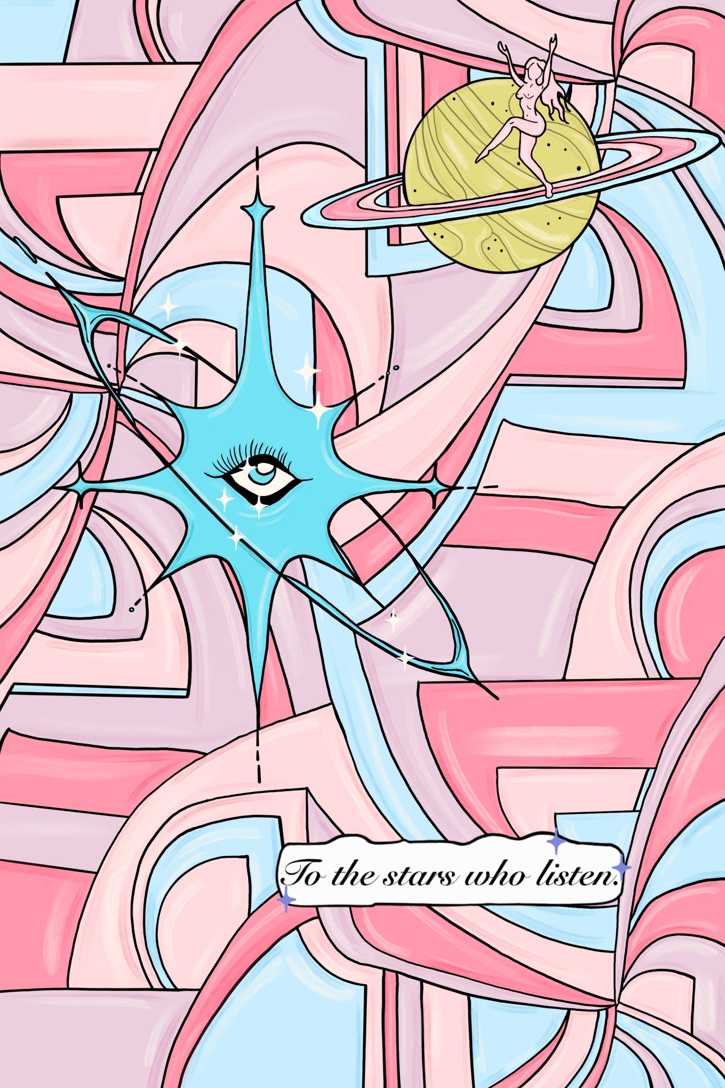 To The Stars Who Listen - Maxi Dress