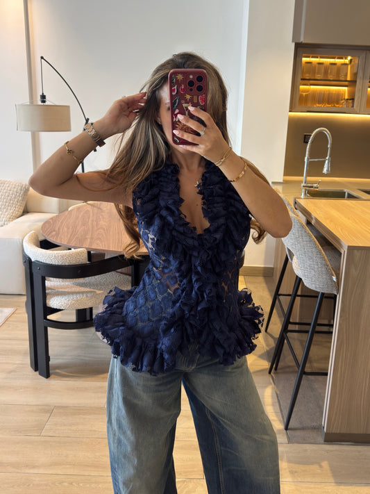 The Daquiri Waistcoat - Sweetheart Navy