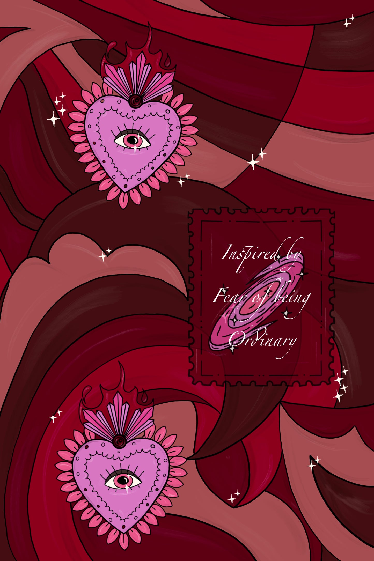 Inspired By The Fear Of Being Ordinary - Maxi Dress