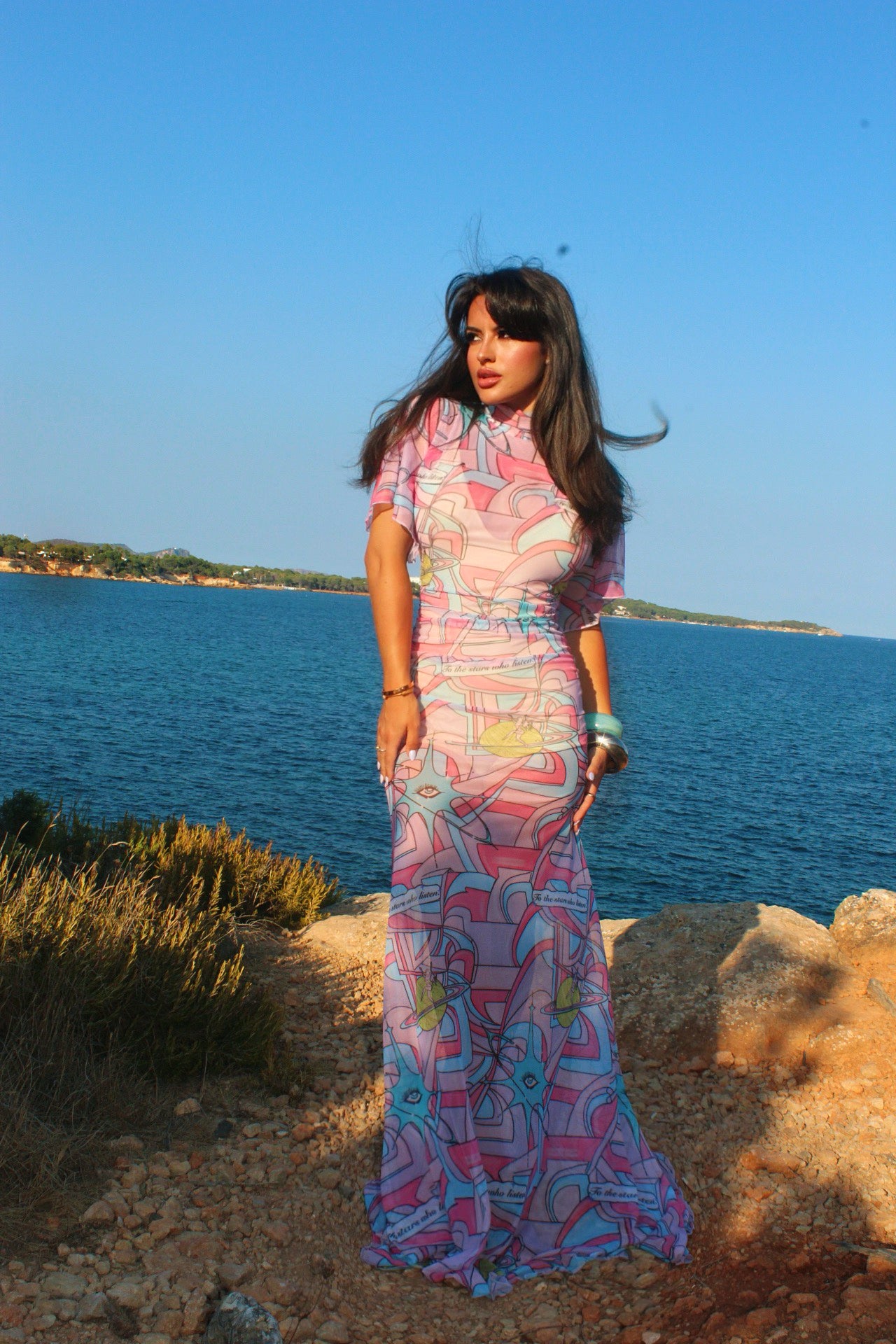 To The Stars Who Listen - Maxi Dress