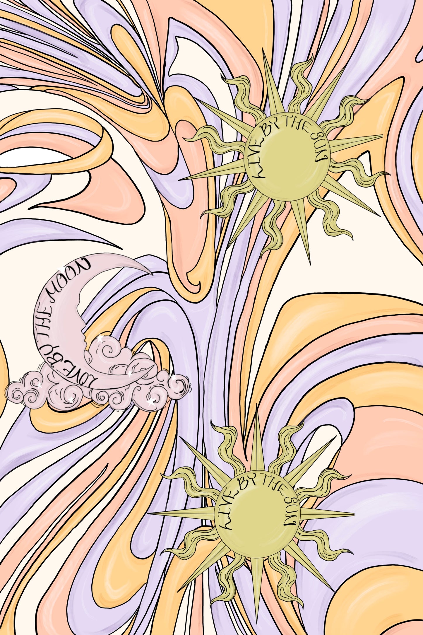 Live By The Sun, Love By The Moon - Maxi Dress