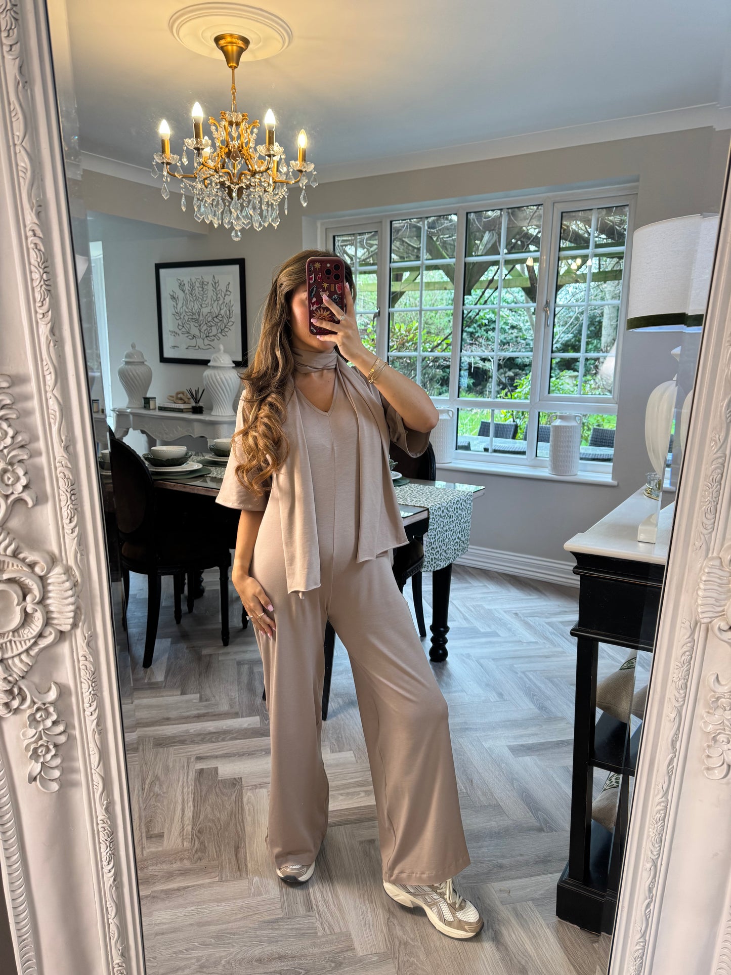 The Jersey Jumpsuit - Camel