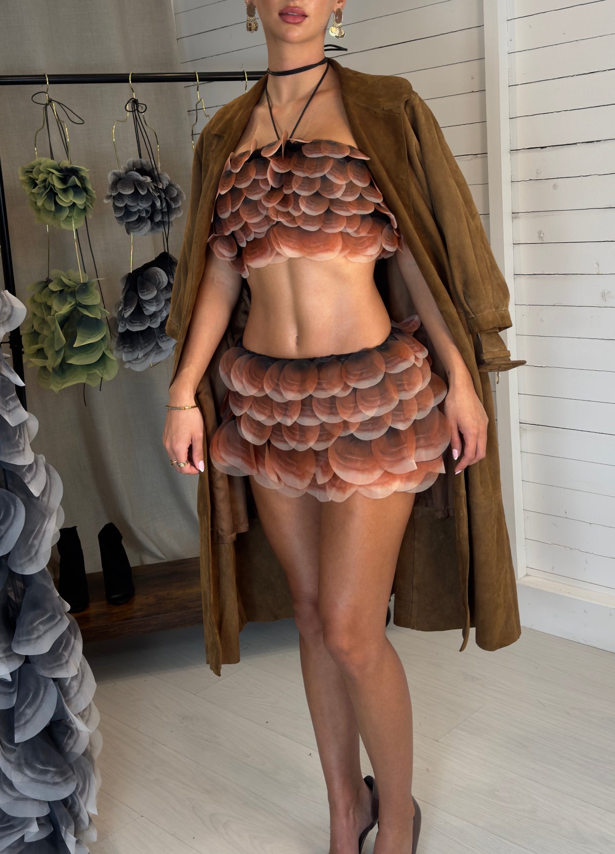The Wild Moon Mini Skirt - Fawn