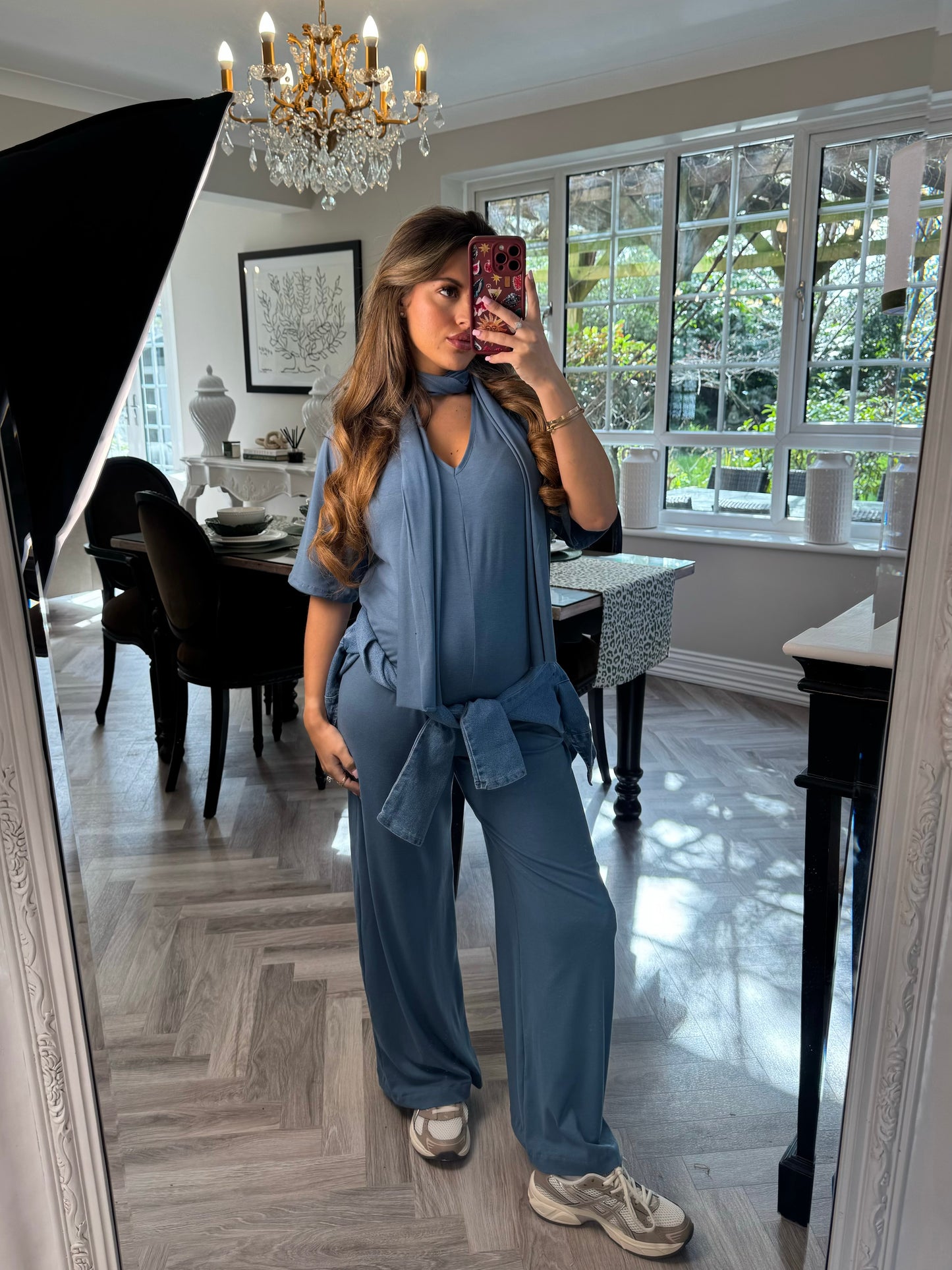 The Jersey Jumpsuit - Denim