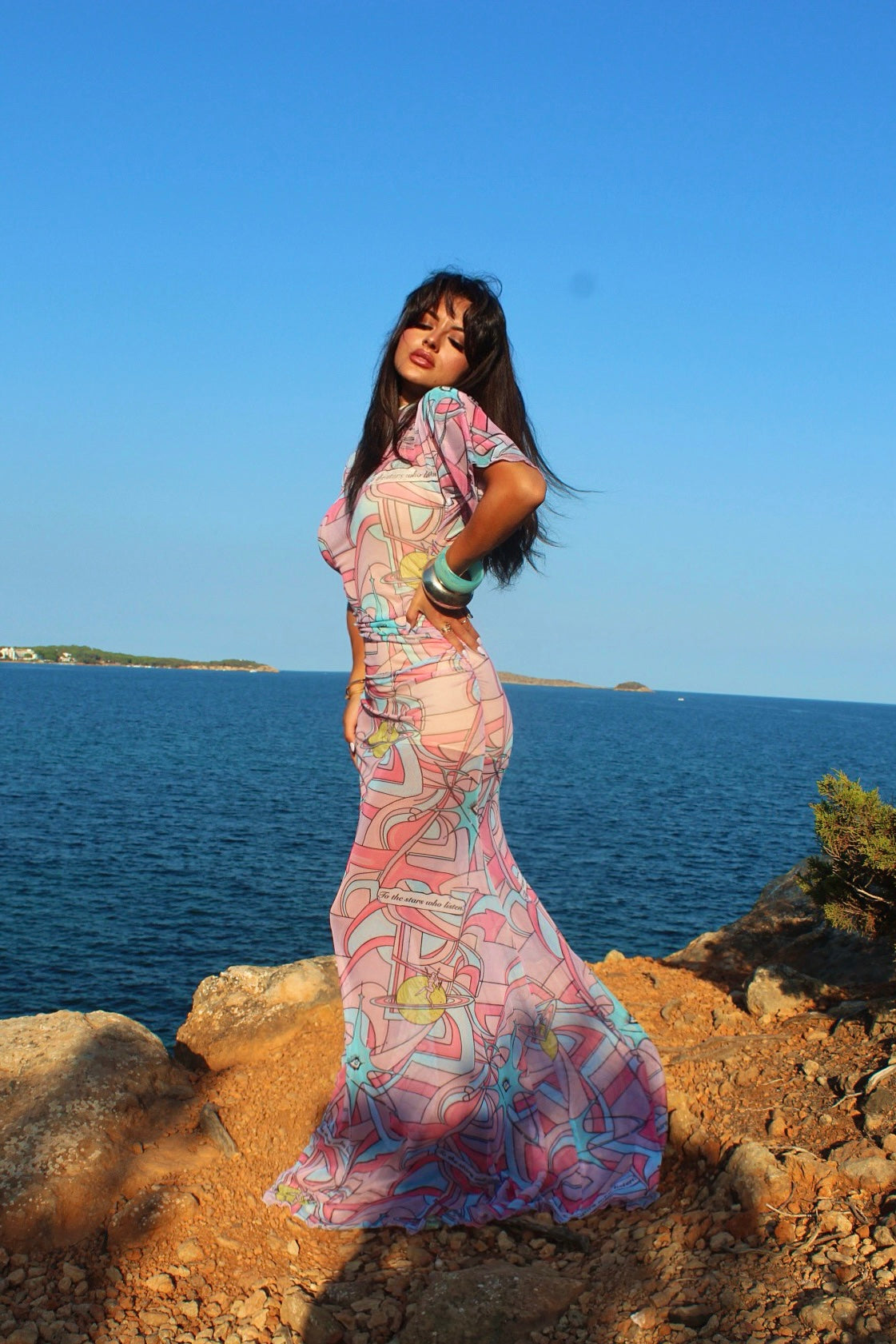 To The Stars Who Listen - Maxi Dress