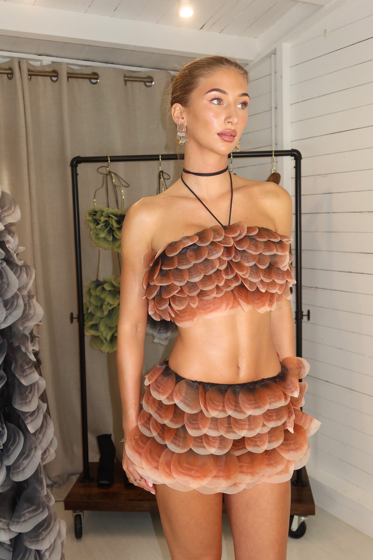 The Wild Moon Mini Skirt - Fawn