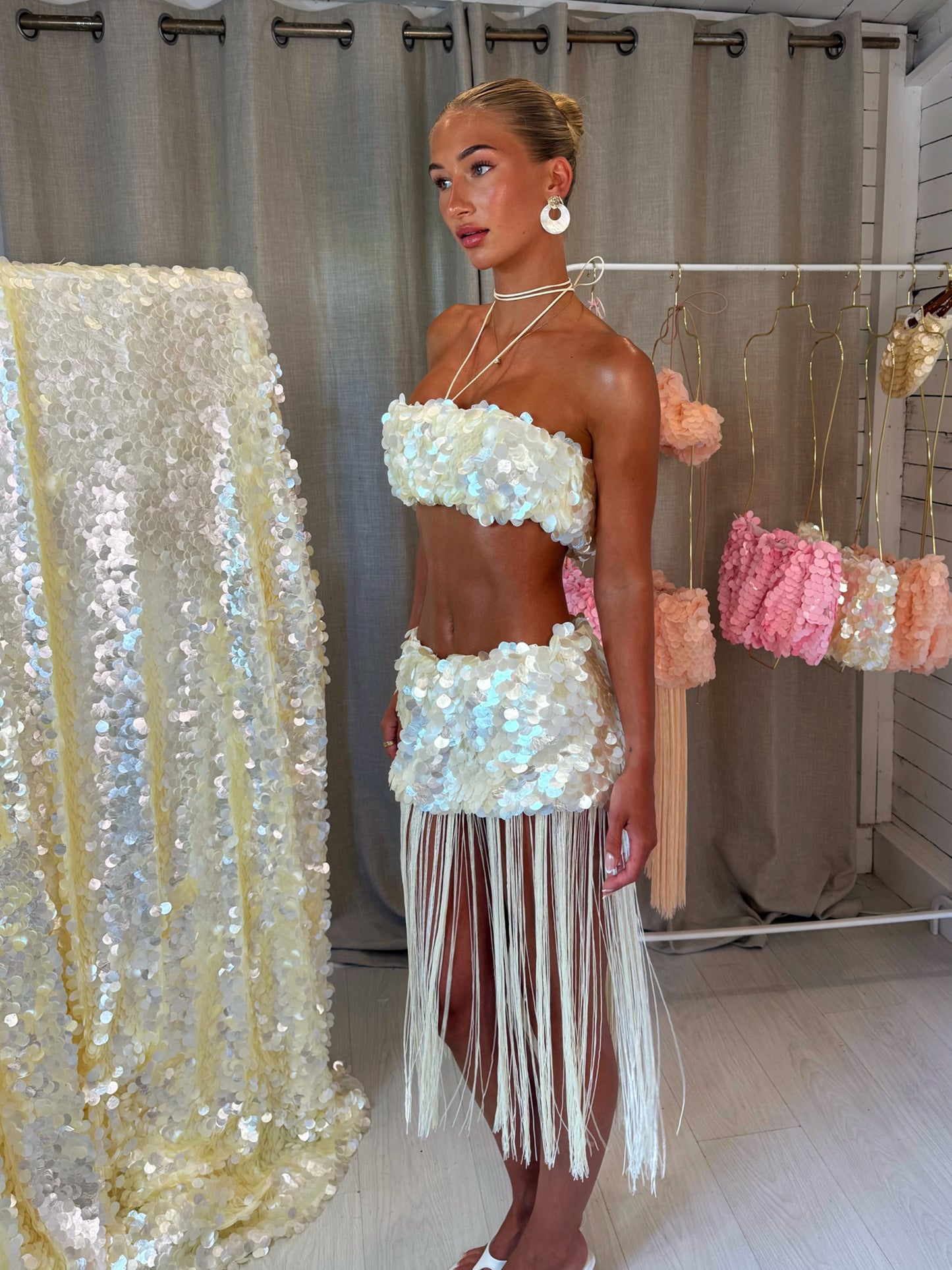 The Moon Jelly Co-Ord - Mother Of Pearl