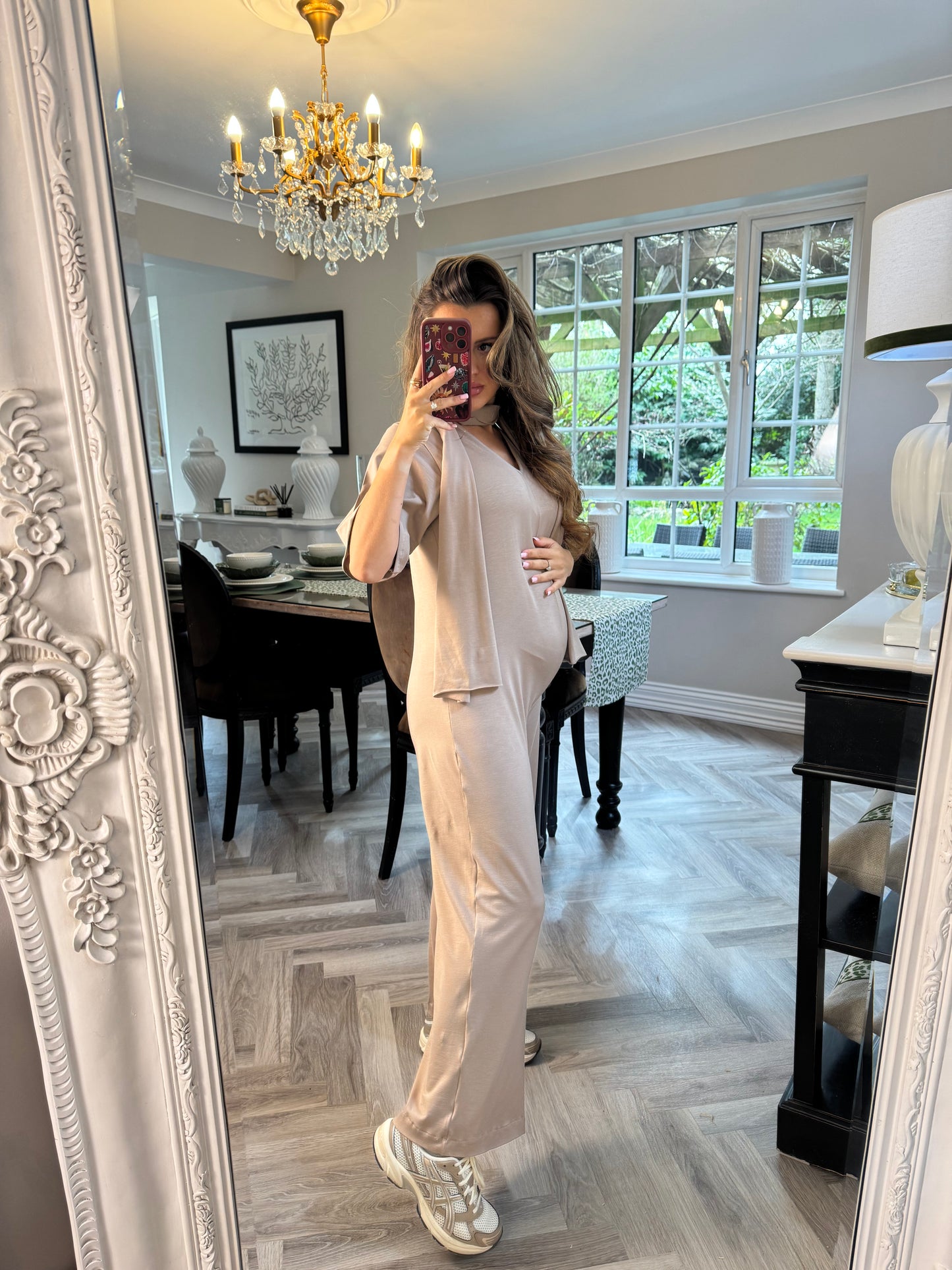 The Jersey Jumpsuit - Camel