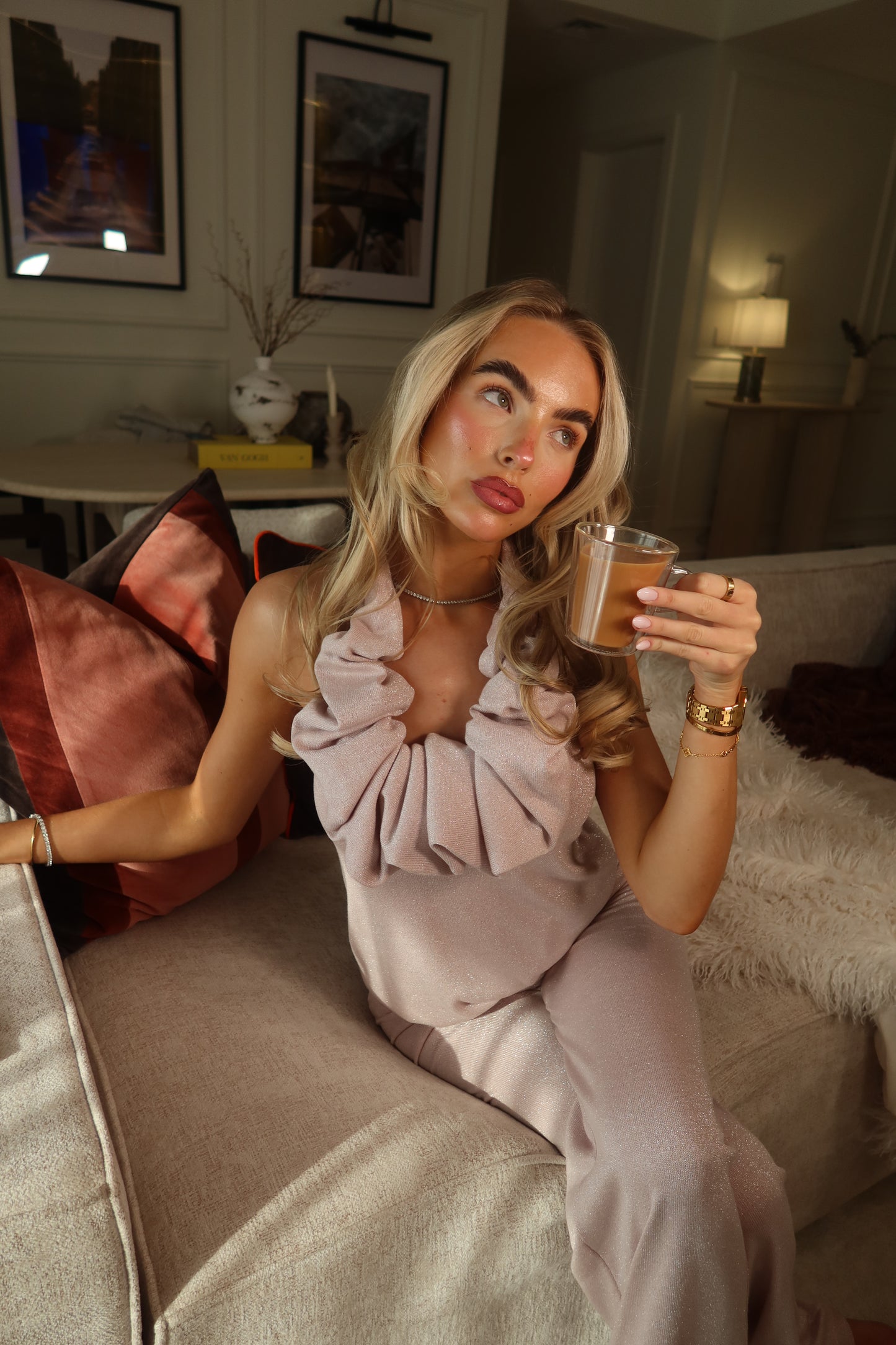 The Soufflé Top - Halo Blush