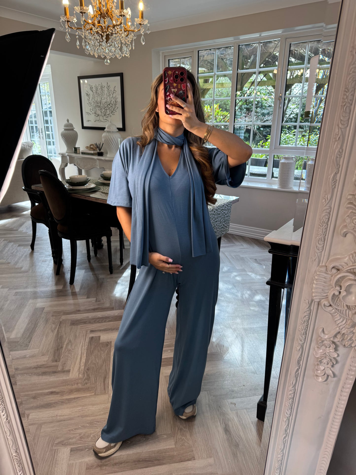 The Jersey Jumpsuit - Denim